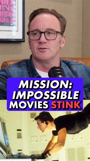 Why the Mission: Impossible franchise stinks. From the latest #MohrStories mini episode with @joepraino. Watch now on my Substack. Link in bio. 🔗 #missionimpossible #missionimpossiblefallout #tomcruise #moviereview | Jay Mohr