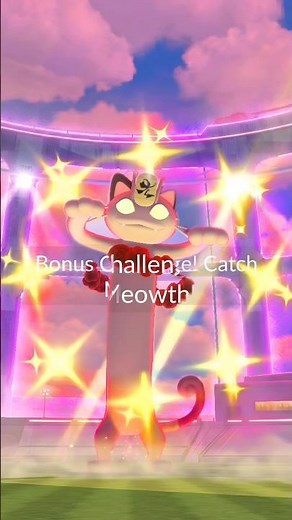 World's First Shiny ✨️ Gigantamax Meowth In Pokemon Go.