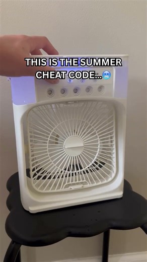 The summer cheat code is here😮‍💨❄️ #aquafan #summer #gadgets