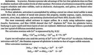 Zinc Sphalerite Activation & Conditioning Time Effect of CuSO4 Copper Sulphate - 911Metallurgist