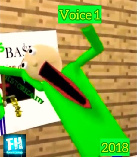 Futuristichub - Baldi’s voice evolution