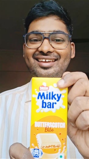 New Milky bar butterscotch bite review #milkybar #foodshorts