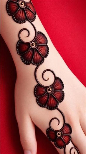 mehndi design for front hand|| mehandi design|| easy mehndi design||