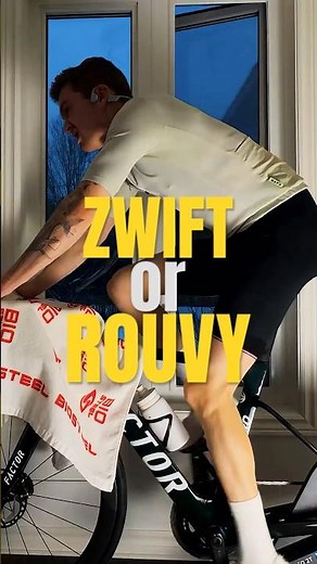 Zwift Builds Worlds. ROUVY Uses Real Roads.