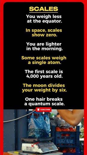 7 Secrets of Scales ⚖️ You Won't Believe It!