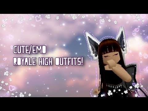 cute/emo royale high outfit ideas!🥟
