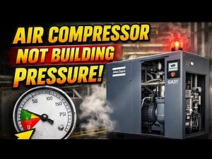 Air compressor not building pressure Troubleshooting | How To Fix Air Compressor Pressure issues.