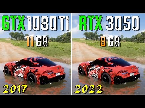GTX 1080 TI vs RTX 3050 - Test in 14 games | R5 5600X | 1080p | 1440p