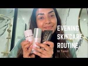 Evening Skincare Routine | in Tamil | Vithya Hair and Makeup