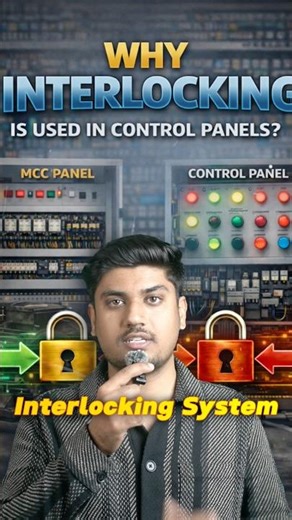 What is interlocking system in control panels #electrical #shorts #engineering #motor