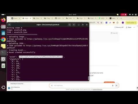 NFT mint with CORE Metaplex