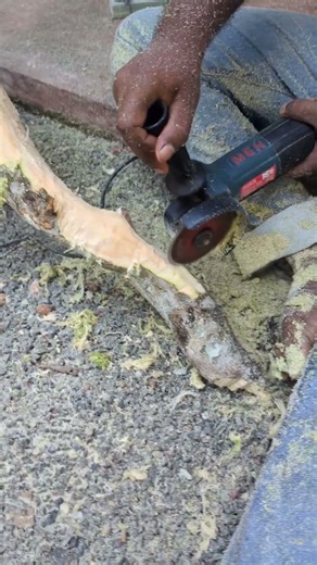 Angle Grinder Cuts Wood Like Butter! 😲🔥