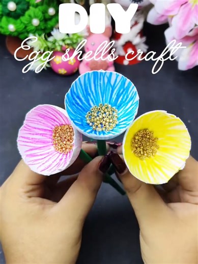 Egg shells Craft ##egg #shells #craft ##art #foryourpage