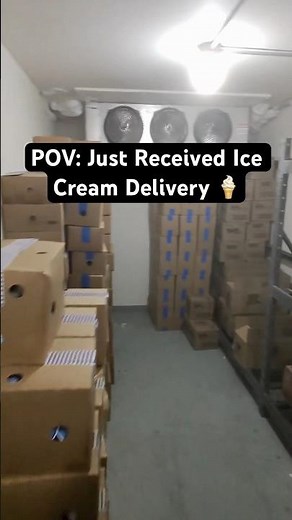 POV Restocking the Ice Cream Truck Freezer 🍦❄️ | Behind the Scenes #fypシ