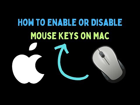 How to Enable or Disable Mouse Keys on Mac