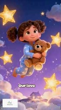 My Teddy, My Best Friend🧸💖 | Sweet Kids Lullaby Song #Shorts