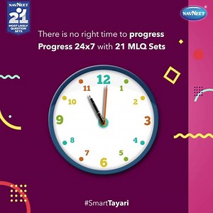 15K views · 410 reactions | With Navneet, the right time to progress is all day, everyday. Now get access to 24x7 progress with Navneet 21 MLQ Sets. #SmartTayari | Navneet | Facebook