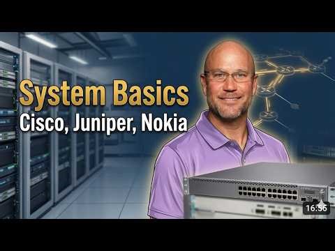 Getting Started - Multi-Vendor - Cisco ios-xe and ios-xr, Juniper junos and evolved, Nokia sros