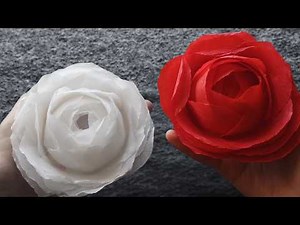 How to Make a Crepe Paper Rose 🌹 | Step-by-Step DIY