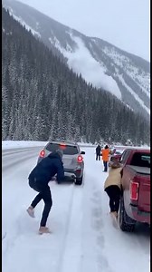 A powerful avalanche thundered down a mountain pass in Utah, catching drivers and bystanders completely off guard as they stood outside their vehicles along the highway. The phone footage captures the moment the wall of snow surges across the road, pushing cars and sending people scrambling for safety. Officials later confirmed no injuries were reported, making this a shocking close call and a reminder of how fast winter conditions can change. #Avalanche #Utah #MountainPass #CaughtOnPhone #Winte