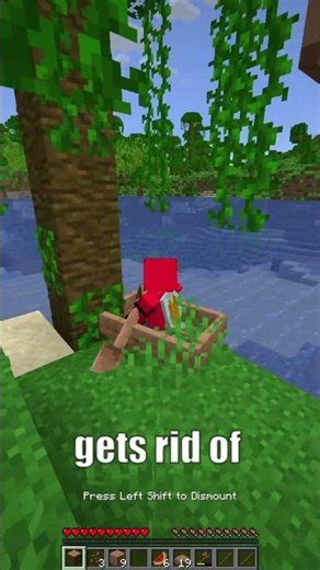 Minecraft, but the WORLD is UPSIDEDOWN! #minecraft
