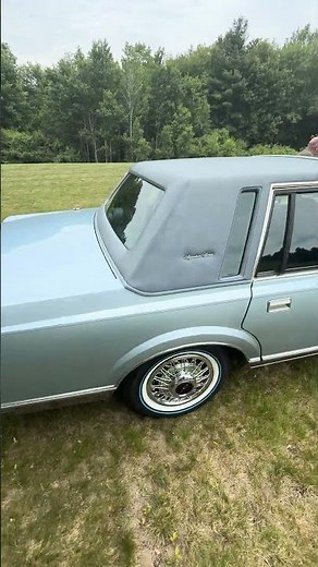 Why Cars Like This 1986 Lincoln Town Car Are Impossible to Find #ClassicCars #LowMileage