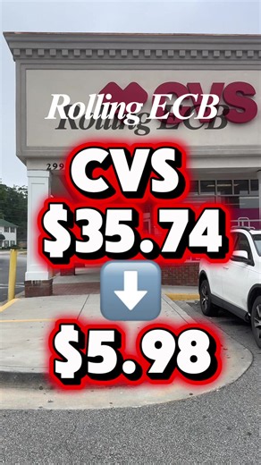 CVS rolling extra care bucks $35.74 down to $5.98 9/20 to 9/26 #cvs #cvscouponing #cvsdeals #couponing #fyp