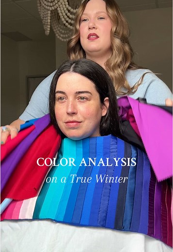 Color Analysis of a True Winter Palette