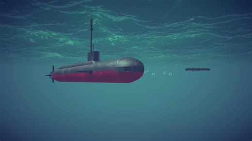 【Besiege】弹道导弹核潜艇