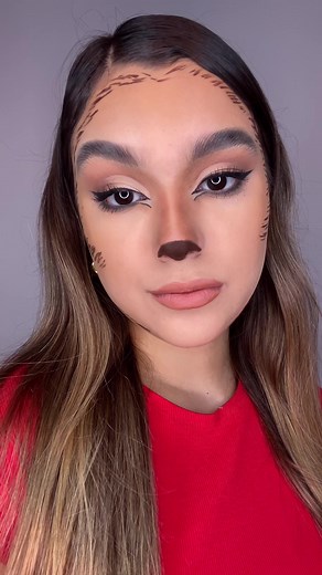 Maquillaje de loba fácil para Halloween