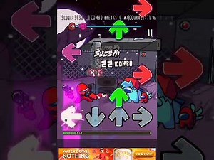 red vs bf in among us fnf