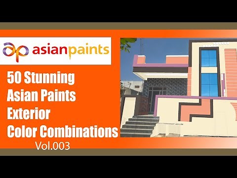 50 Beautiful Asian Paints Exterior Color Combinations | Exterior color Ideas #asianpaints #paint