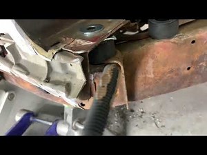 C3 Corvette body mount bolt installation