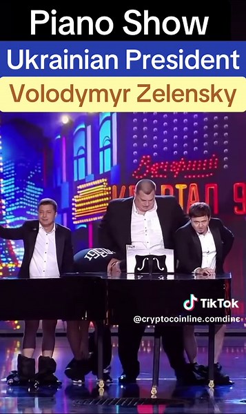 Piano Show Highlights with President Zelensky