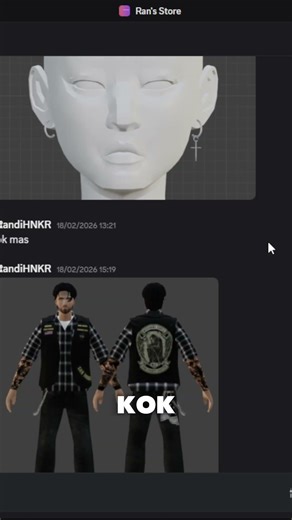 skin pakek vest mc cuy, lama banget buatnya#skingta #gtasamp #randihnkr #ransstore #livestream #fyp