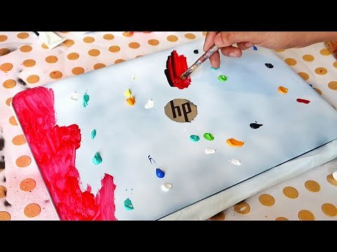 CUSTOMIZING HP Laptop 💻 (SATISFYING)