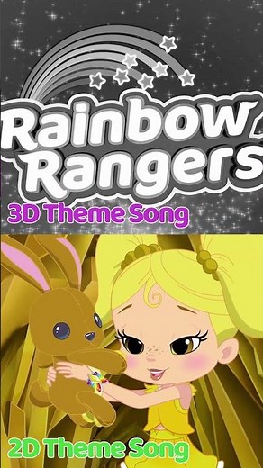 Rainbow Rangers Theme Song 3D vs. 2D Versions 🌈