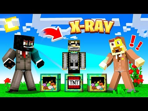 Using X-RAY for OP WEAPONS in Minecraft
