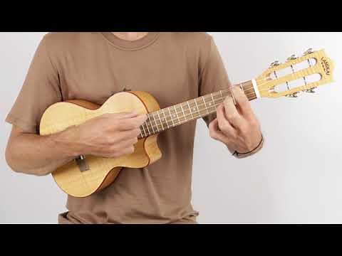 Lanikai FM-5CET Flame Maple 5-String A/E Tenor Ukulele | The Ukebug