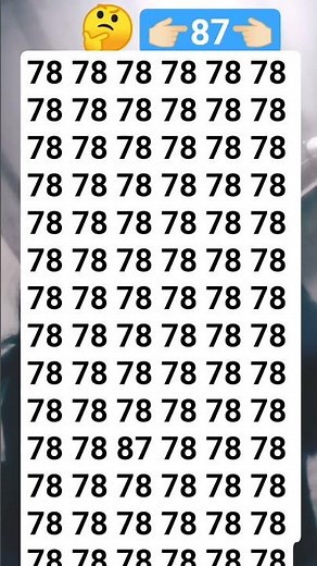 find number 87🤔🤔🤔🤔🥱🥱