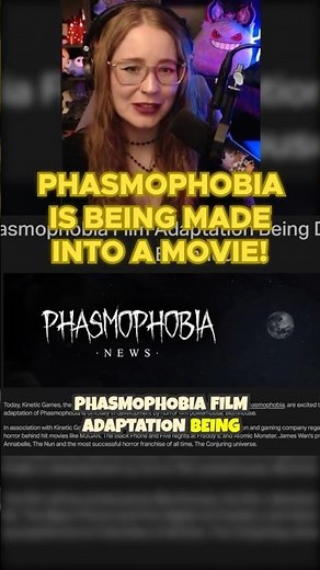 Phasmophobia is being made into a MOVIE! #phasmophobia