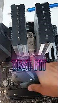 Thermalright dual tower CPU air cooler install. Tips and tricks