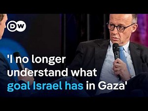 Germany’s chancellor Merz criticizes Israel's actions in Gaza | DW News