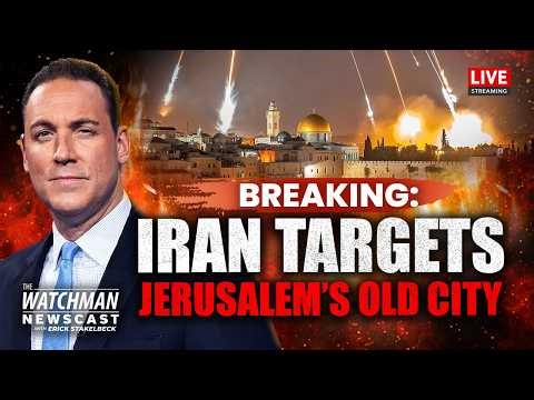 Iran TARGETS Israel Holy Sites, UNVEILS New Missiles to Attack U.S. Base | Watchman Newscast LIVE
