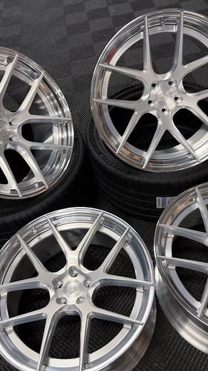 @bcforgedna HCS02 • Brushed clear center • Polished lips • Hidden hardware • Available 18”-23” diameter. Want this wheel or another BC forged wheel? Just contact us. #BC #BCforged #forged #bcwheels #wheels #2piece #WheelFitment #BCforgedNA | Kean Suspensions
