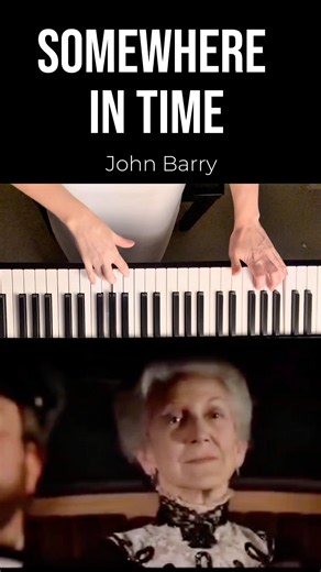 If You Remember This Movie…Somewhere in Time #piano #pianocover #somewhereintime #shorts