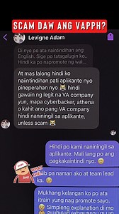 3.7K views · 30 reactions | SCAM DAW KAMi⁉️ Pa LEGIT Check nga po ang VAPPH 珞❤️⚡ SHout Out Sayo A. ADAM 浪酪 | Virtual Assistant Portal PH | Facebook