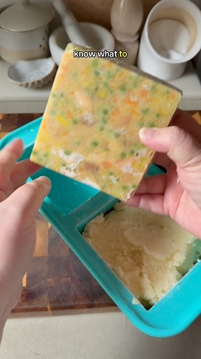Chicken shepherds pie? Potato chicken casserole? What would you call this? | Sarah Hart Freezer Cooking