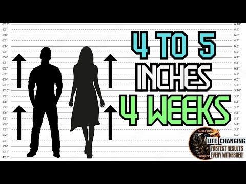 Grow 4 to 5 Inches Taller in Just 4 Weeks! | Powerful Height Growth Frequency [862.6 Hz + 1117 Hz]
