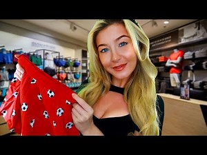 ASMR For Men Underwear Fitting 🩳🩲Relaxing Store Roleplay
